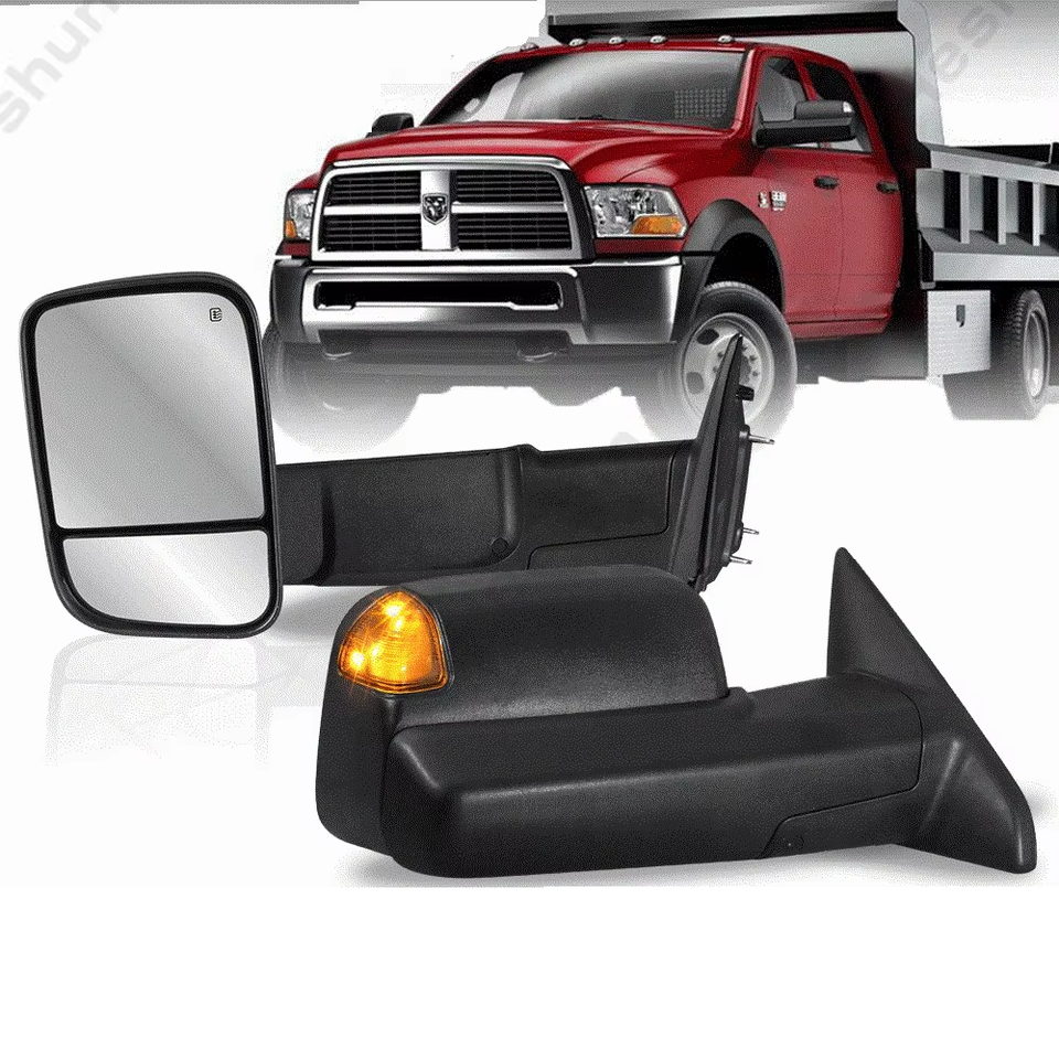 

Зеркала с мощным подогревом для сигнала поворота 2002-2008 Dodge Ram 1500 2500 3500 700