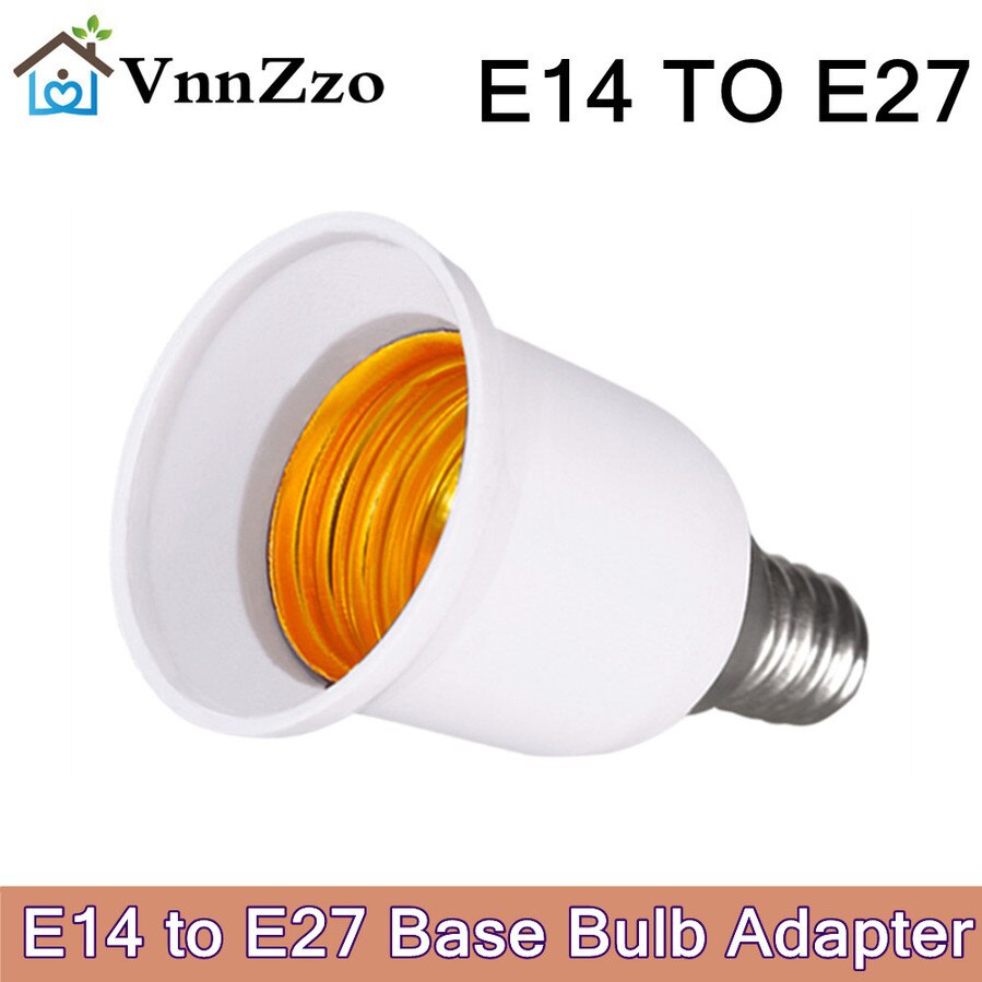 

Переходник E14 на E27, ABS