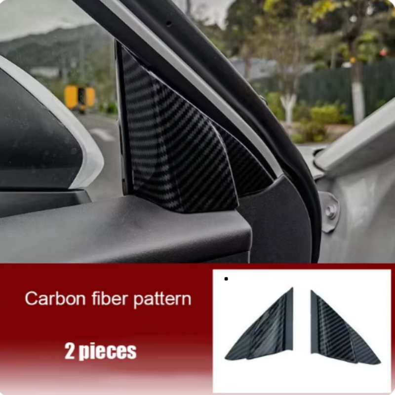 

Для Toyota Camry XV80 2024, дверь автомобиля, стойка, треугольная крышка, передний оконный рожок, декоративная рамка, наклейка, интерьер
