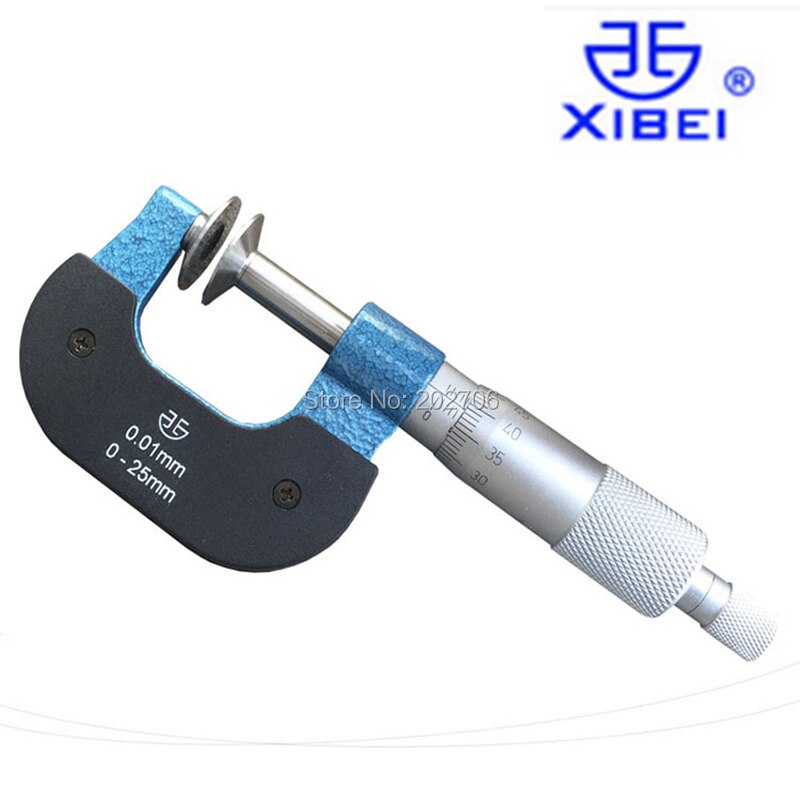 

Xibei бренд 0-25 мм Тип диска микрометр зубчатый микрометр диск микрометр