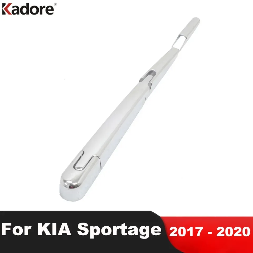 

Для KIA Sportage 2017-2019 2020 хромированные автомобильные аксессуары, крышка стеклоочистителя заднего стекла, накладка на заднее стекло, щетка стеклоочистителя