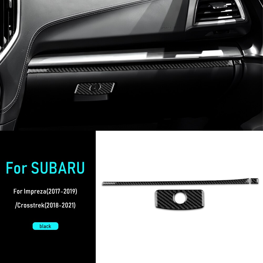 

Наклейка из мягкого углеродного волокна для Subaru Crosstrek 2018-2023 Impreza 2017 2018 2019 2020 2021 2022 центральная консоль