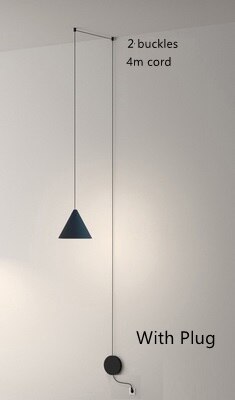 

Подвесной светильник Zhiwudeng, черный, металл, E27, 90-260В
