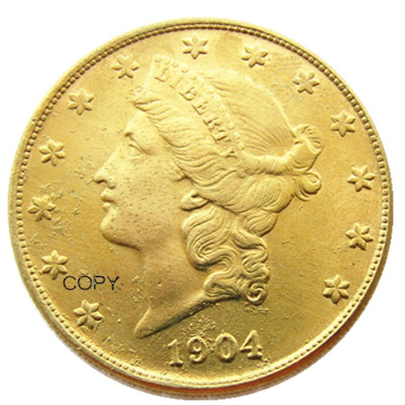 

Латунная копия монеты US 1904
