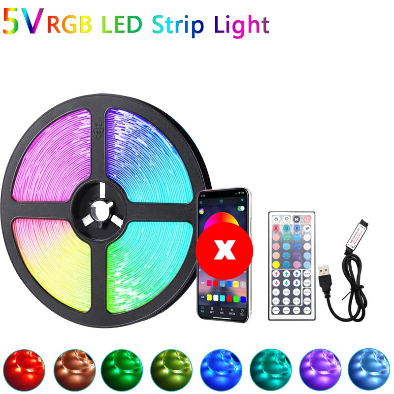 

24 В светодиодные фонари для синхронизации музыки в комнате RGB светодиодные ленты 10 м 20 м 30 м 40 м гибкая лента для декора комнаты спальни подсветка телевизора