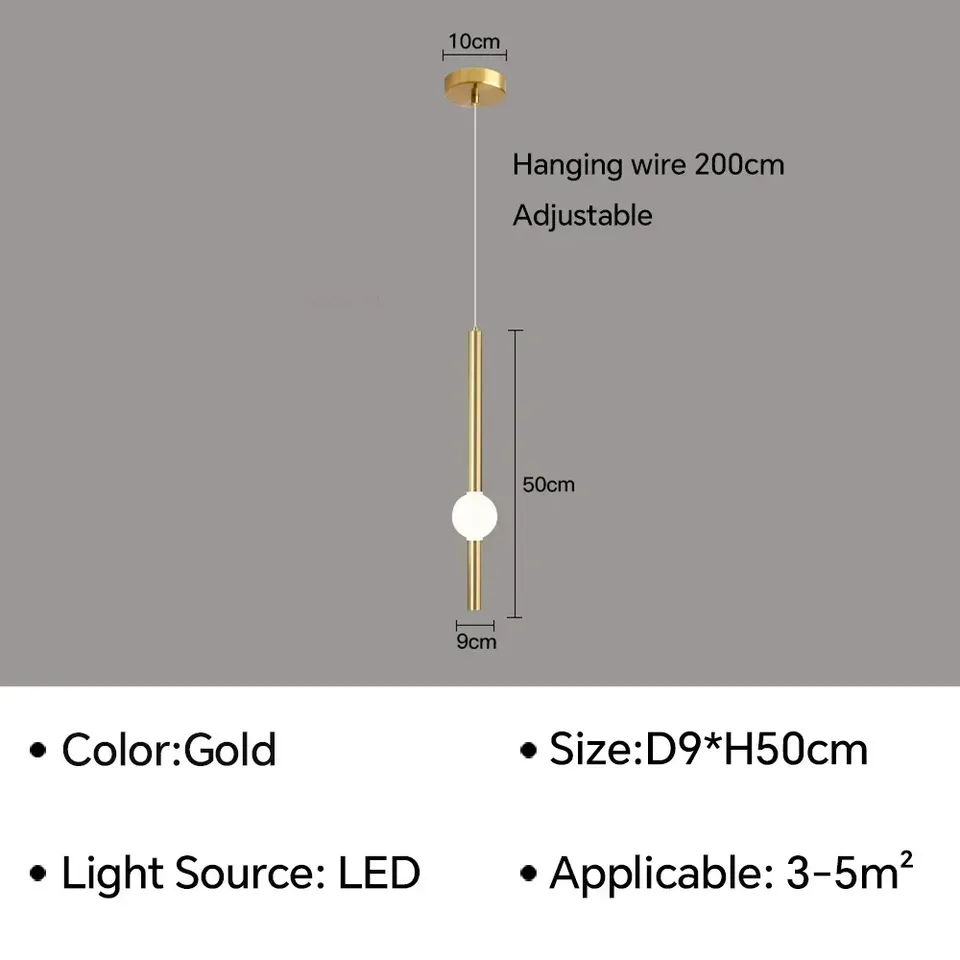 

LED подвесной светильник NoEnName_Null