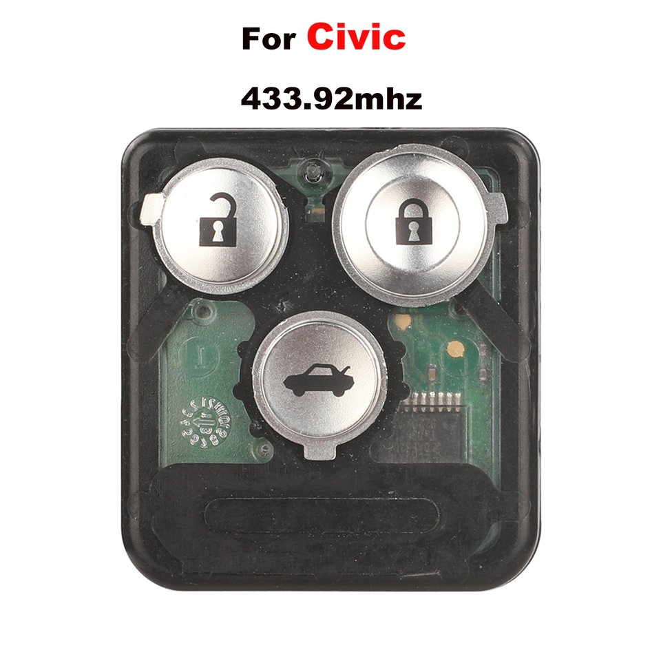 

Jingyuqin 433 МГц 2/3/4 кнопка сменный складной автомобильный ключ для Honda Civic Dio Fit Crv Hrv Accord Odyssey Jazz