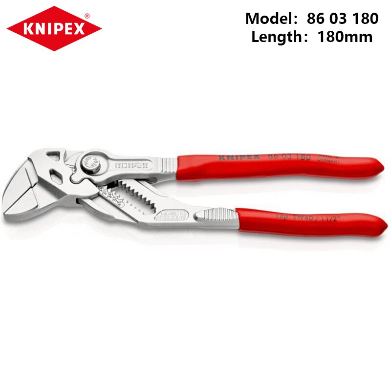 

KNIPEX Плоскогубцы гаечный ключ 8603125
