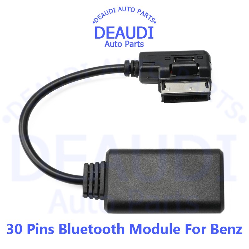 

Кабель-адаптер Bluetooth 5,0 Aux, аудио-в медиа-интерфейс, MMI, подходит для 30-контактного адаптера для Mercedes Benz C-CLASS E-CLASS SLK CLS ML