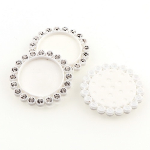 

Основы для кабошонов Ywbeads, круглые, цветная смола, 30 мм, 50 шт.