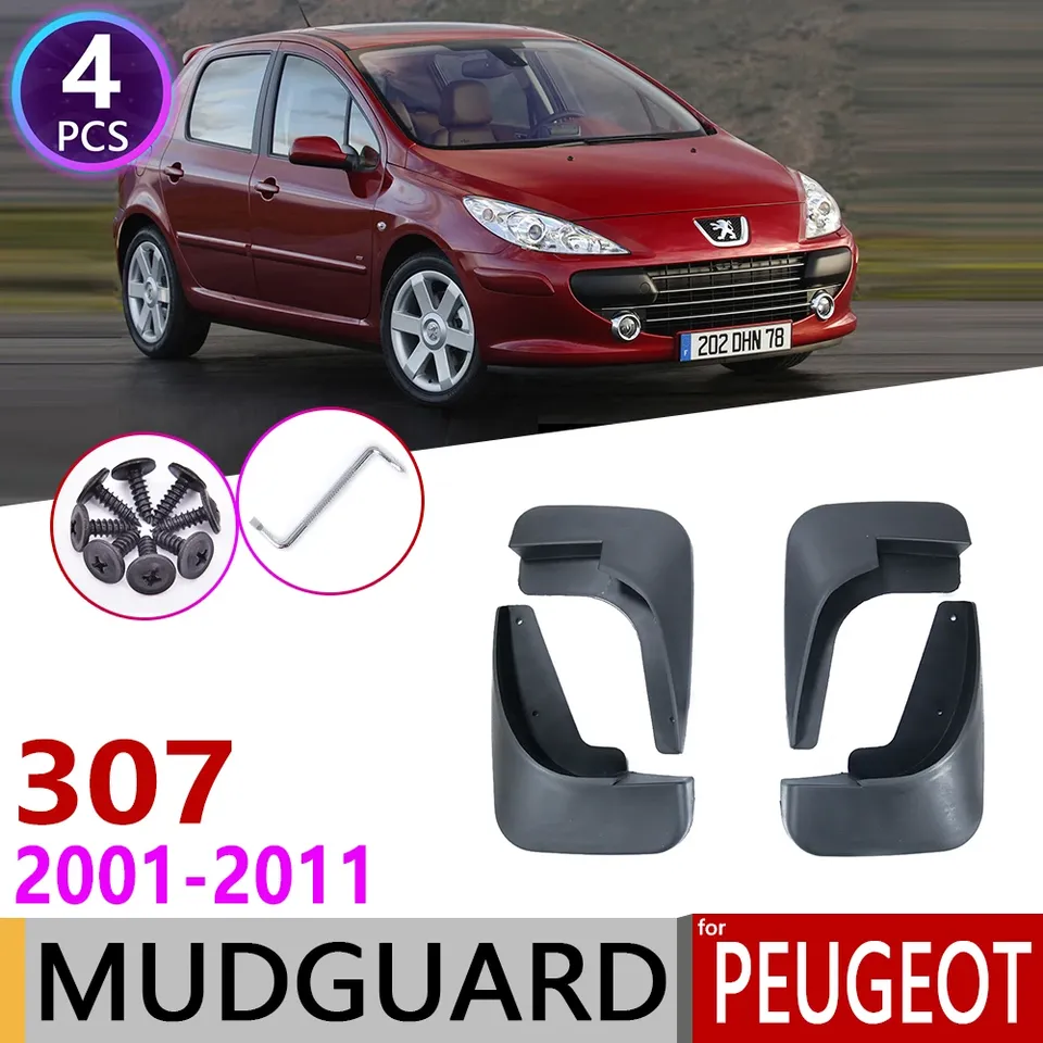 

Брызговики для Peugeot 307 307sw 2001 ~ 2011, 2002 2003 2004 2005 2006 2007 2008