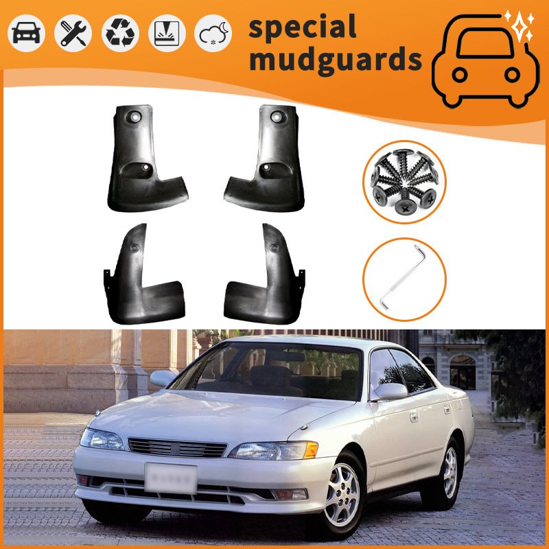 

For 92-11 Toyota Mark models Mudguards Fender Mudflaps Front Rear Flares Splash Guards Cover Car Accessorie
