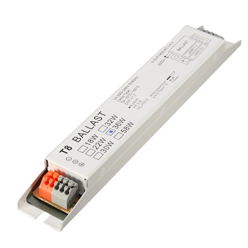 

220-240V AC 2x18W 2x30W 2x36W 2x58W Широкое напряжение T8/T5 электронный балласт флуоресцентная фотолампа