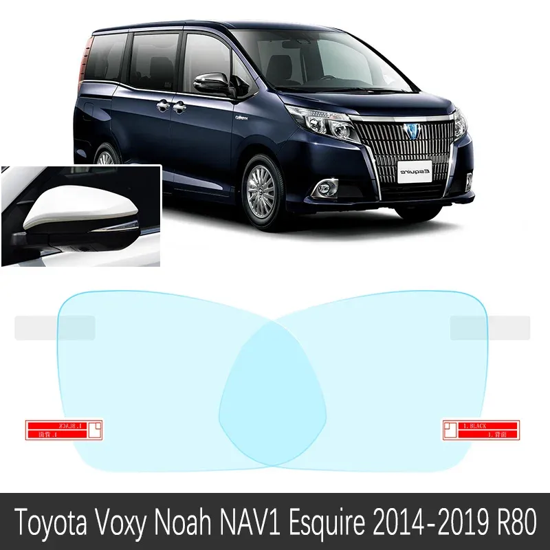 

Автомобильное непромокальное противотуманное зеркало заднего вида для Toyota Noah Voxy NAV1 Esquire 2007 ~ 2019 R70 R80 70 80 Защитная пленка Автомобильная наклейка