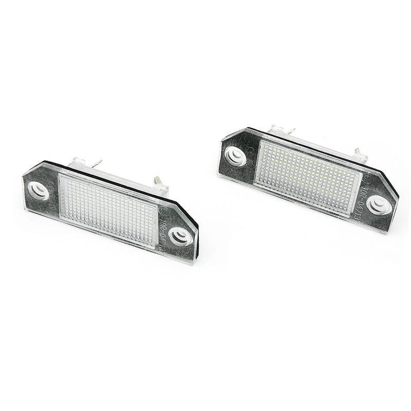 

2 шт., автомобильные номерные знаки для Ford C-Max 2003-2020 Focus 2 Ford Focus MK2 2003-2008, автомобильные лампы, автомобильные аксессуары