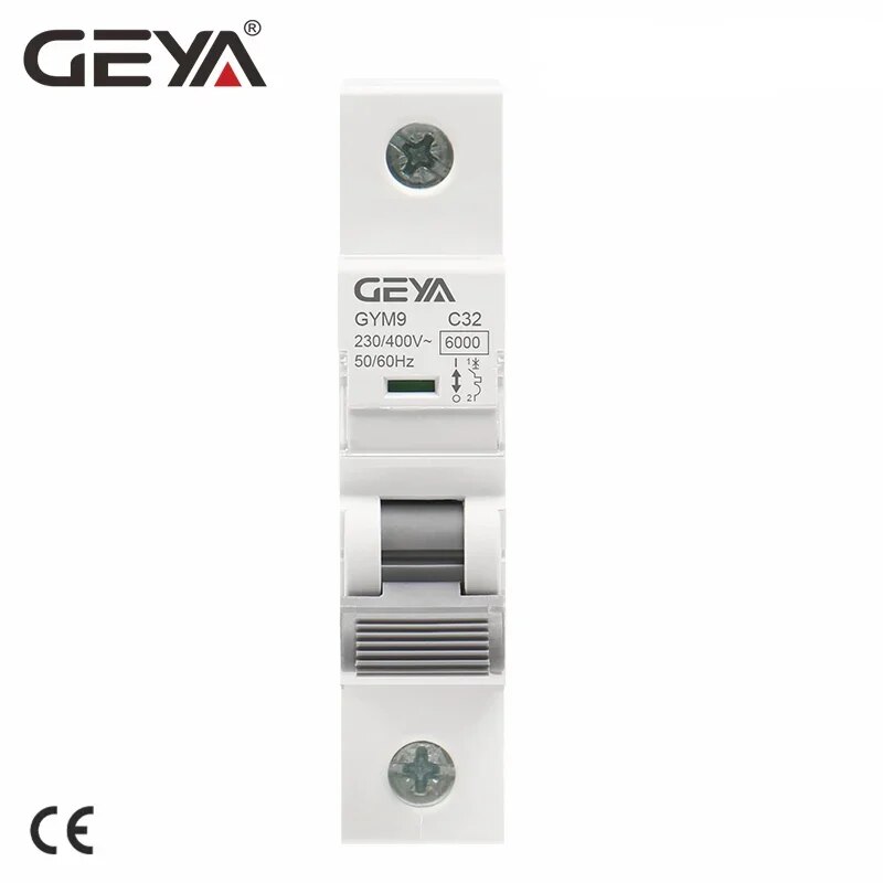 

Автоматический выключатель GEYA GYM9 6A-63A
