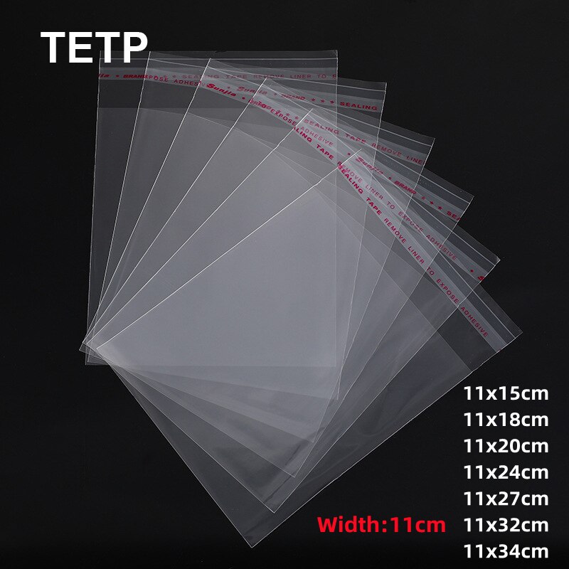 

TETP Прозрачные пакеты 500 шт.