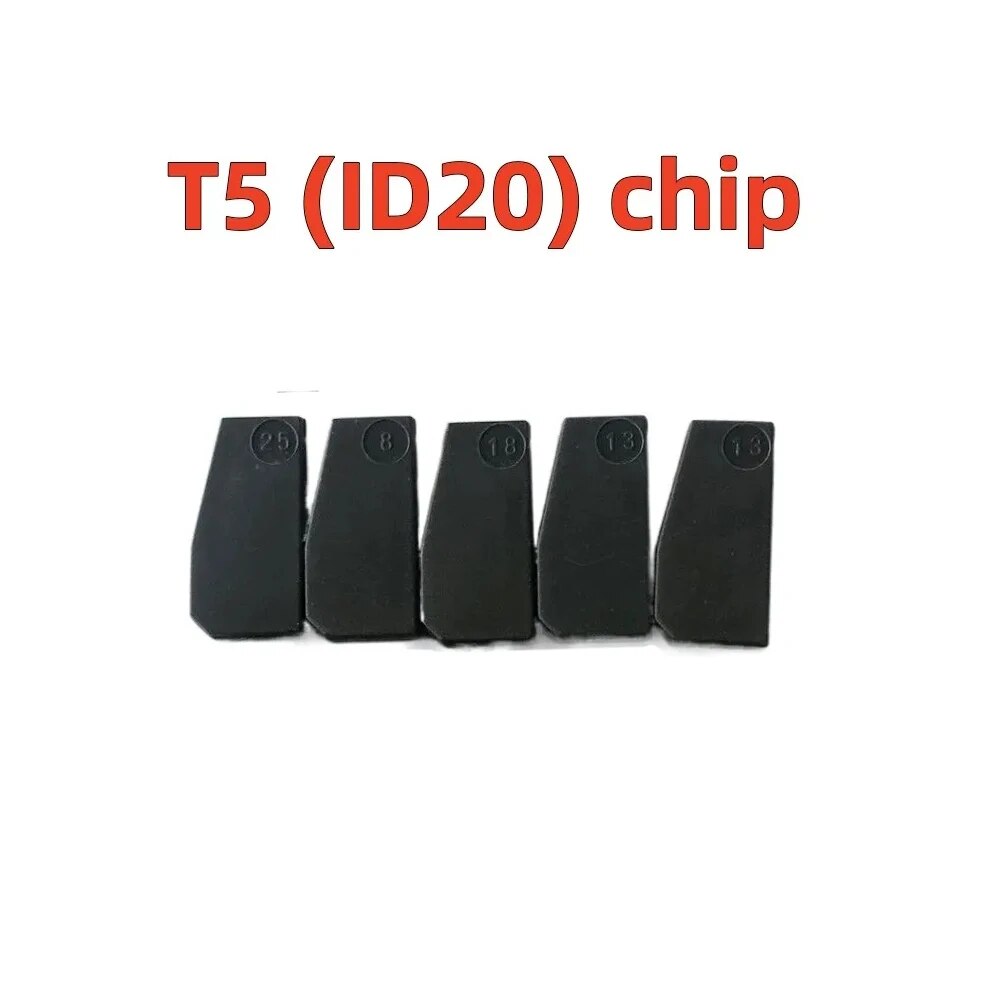 

Керамический чип транспондера T5 ID20 ID 20 ID 13 T20 ID13, чип транспондера, пустой чип автомобильного ключа, 5/10 шт.