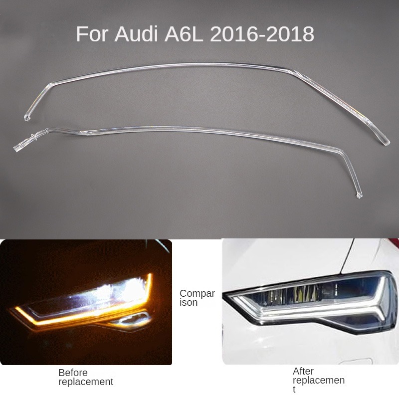

Для AUDI A6L C7PA светодиодный 2016-2018 DRL светильник направляющая лампа для дневных ходовых огней