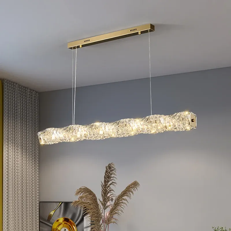 

LED хрустальная люстра LNLZ золото/хром