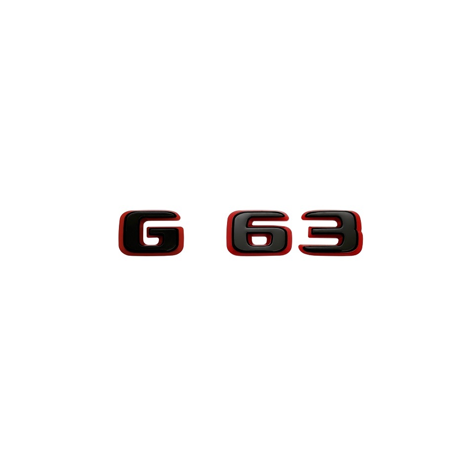 

2024, новый стиль, двухцветные буквы, цифры, G63 G65 V8, эмблема BITURBO для Mercedes Benz AMG W464, наклейка с логотипом на багажник автомобиля