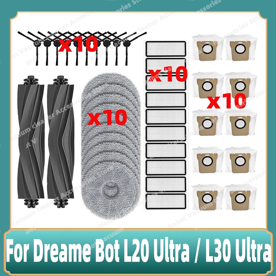 

Аксессуары для Dreame Bot L20 Ultra / L30 Ultra / X20 Pro