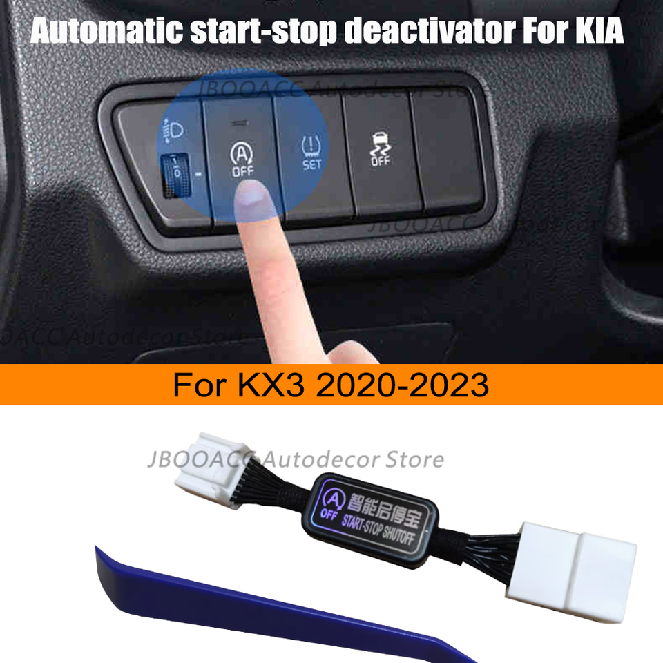 

Для Kia KX1 2019 KX3 2020-2023 автоматический стоп-канситель устройство автоматической остановки и запуска выключающее устройство запуска двигателя остановка выключения кабеля