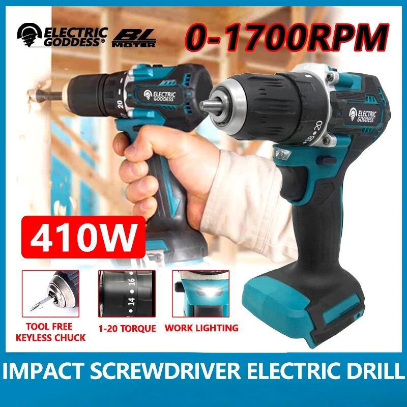 

Совместимая С Makita 18 В DDF487 Аккумуляторная Электрическая Отвертка С Бесщеточным Двигателем Макс. Крутящий Момент 40 Нм Л...