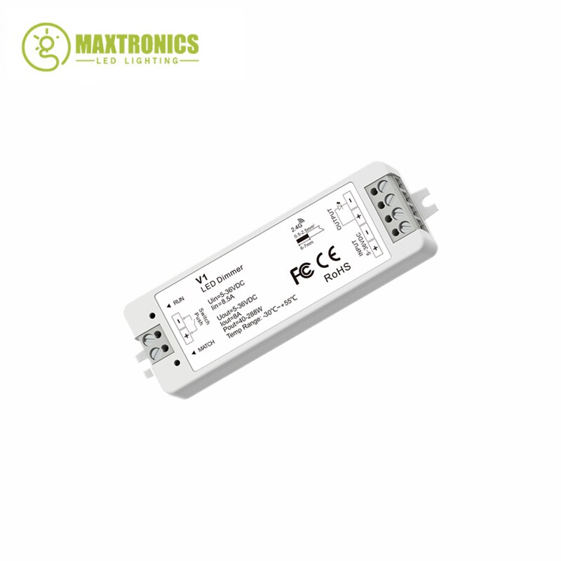 

Одноцветный светодиодный контроллер SAGE LU MEI DC5V 12V 24V 36V 1CH*8A