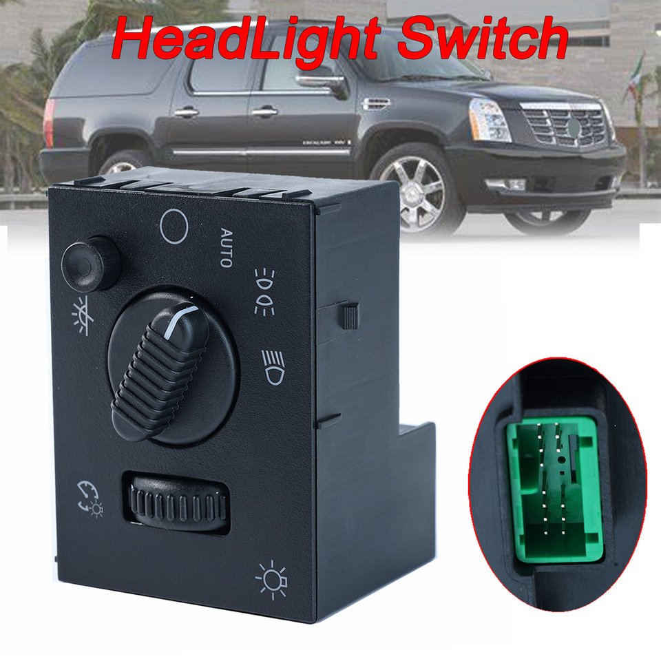 

Переключатель фар и противотуманных фар для Chevrolet Silverado Avalanche Tahoe Suburban 2003, 2004, 2005, 2006, 2007 15176678 15114835