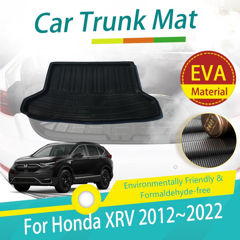 

Автомобильные коврики для заднего багажника, подходят для Honda XRV MNV VEZEL HRV HR-V XR-V 2015 ~ 2022 коврик в багажник, защита чемодана Eva, ковер, автомобильные аксессуары
