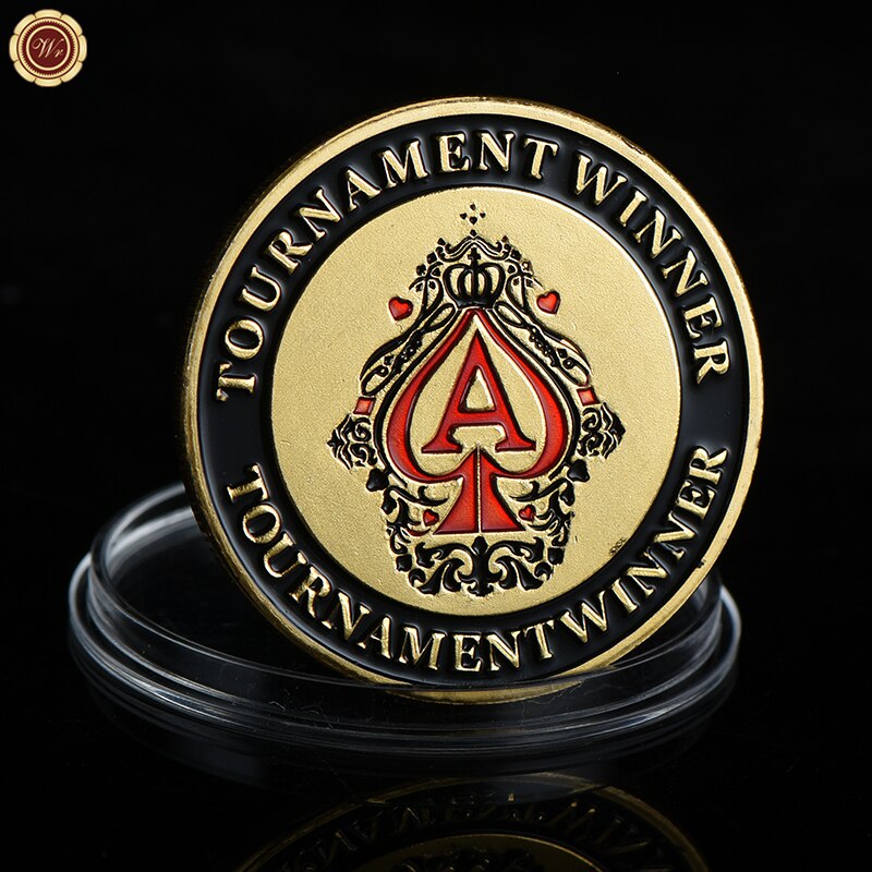 

Металлические покерные монеты Winner Good Luck Coin