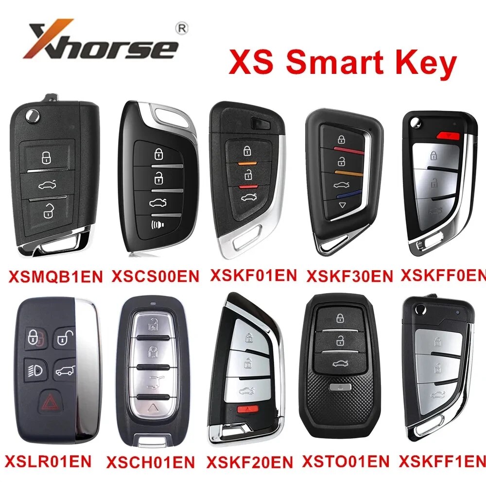 

Умный Дистанционный Ключ Серии Xhorse XS, Английская Версия, Автомобильный Ключ С Дистанционным Управлением И Функцией R/C