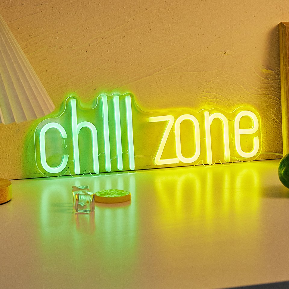

Неоновая вывеска Chi-buy «Chill Zone»