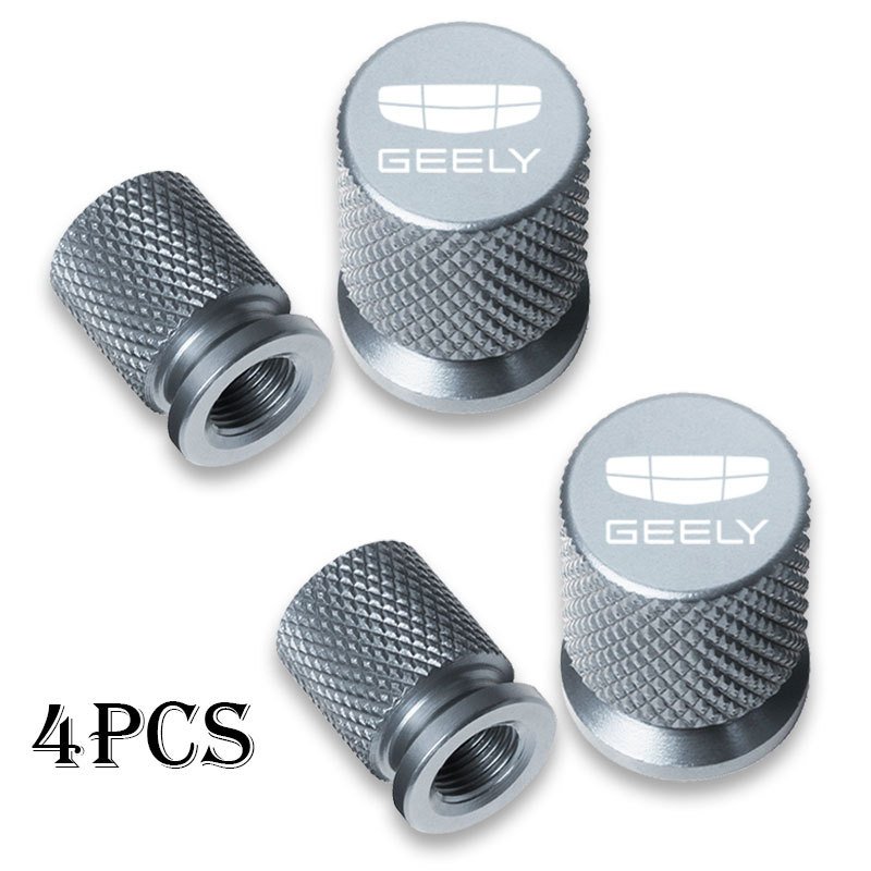 

Для Geely Atlas Coolray Emgrand EC7 EC8 X7 EX7 CK2 Автомобильные колеса, колпачки для клапанов шин, крышки для штока шин, Airdust, водонепроницаемые автомобильные аксессуары