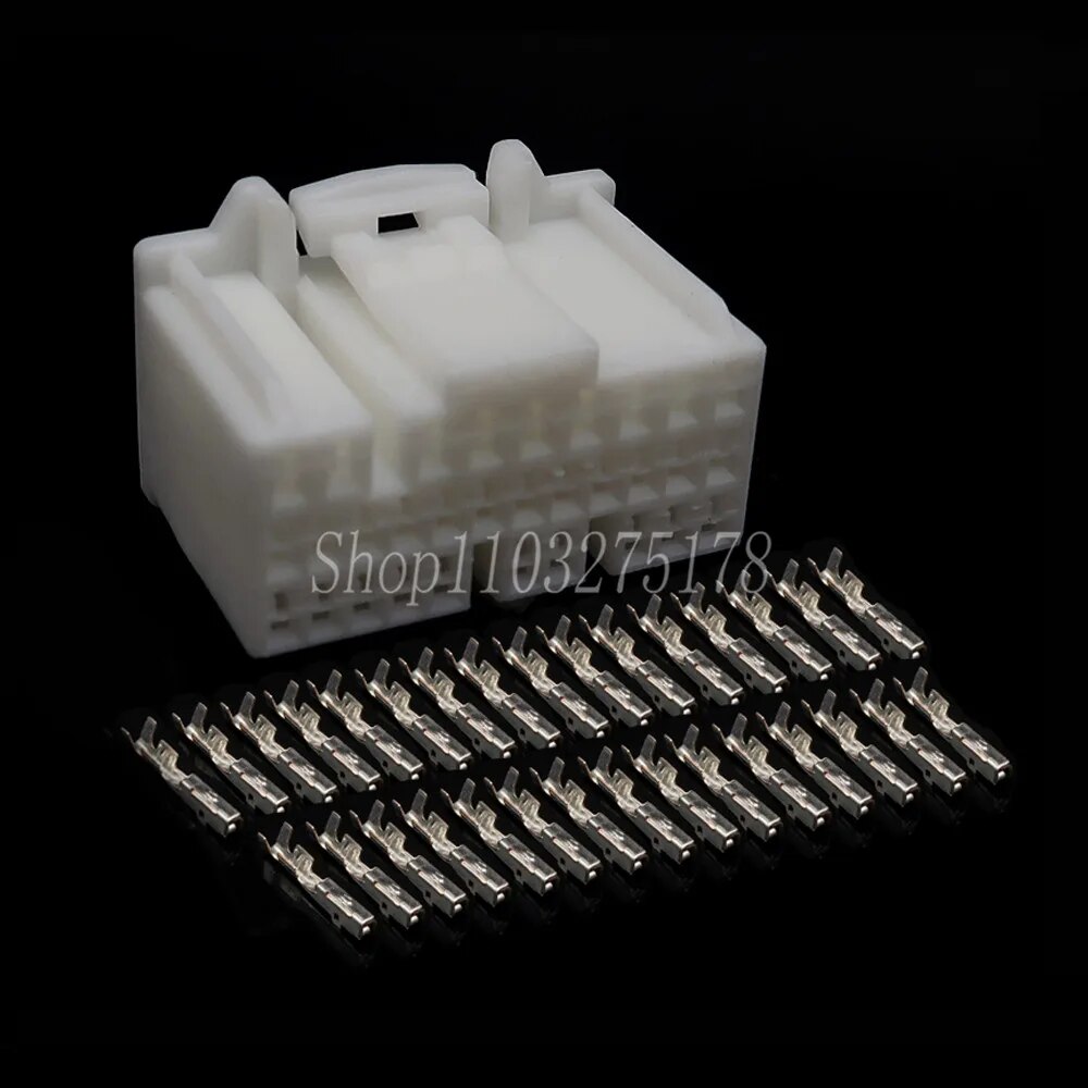 

1 комплект 31 Pin 353031-1 11421 Tyco AMP автомобильная электрическая розетка, пластиковый жгут проводов, негерметичный разъем