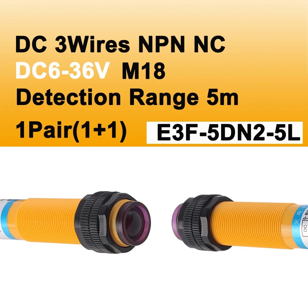 

Фотоэлектрический переключатель DIANQI E3F-5DN1-5L 5м