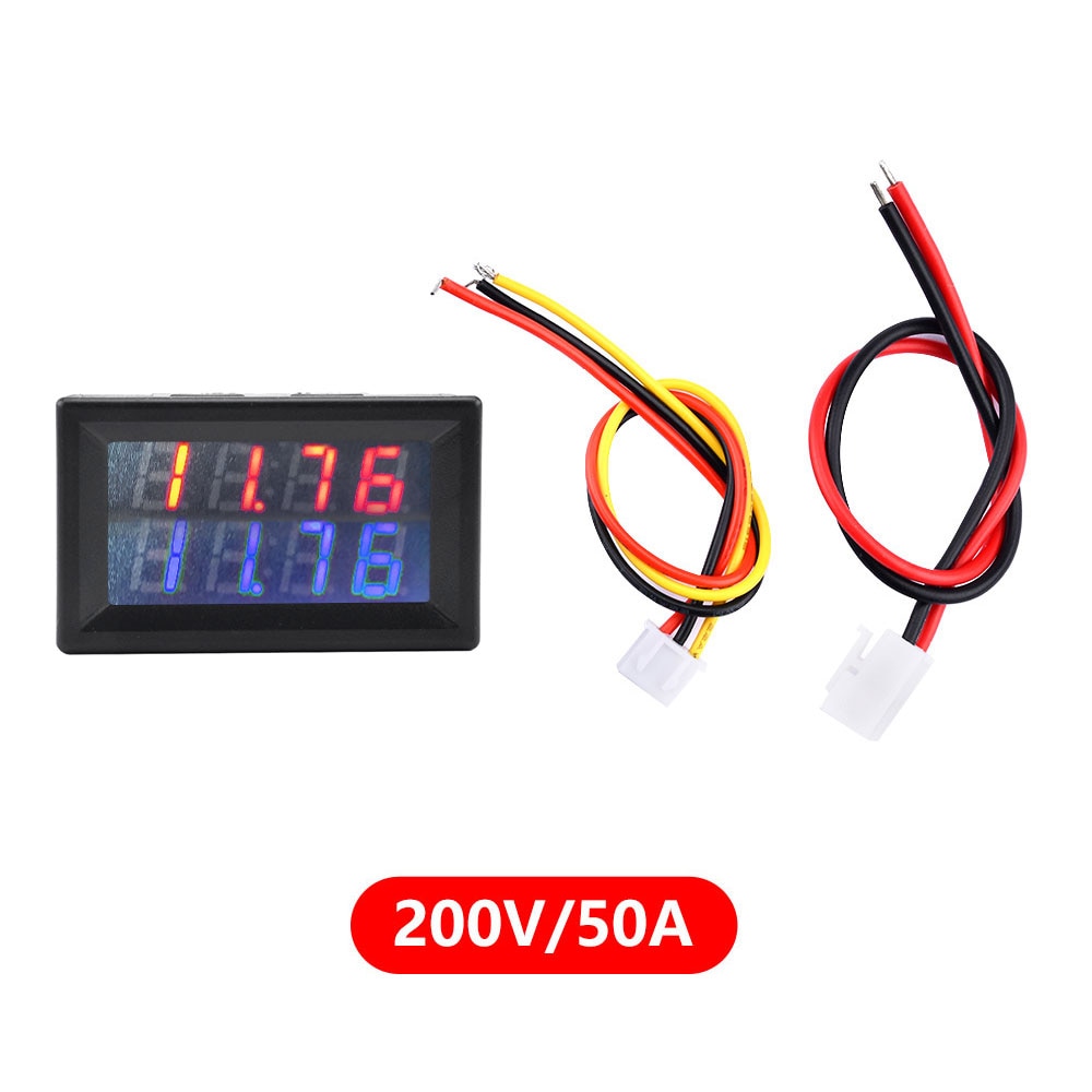 

occkic Вольтметр-Амперметр 0-100V/0-200V 50A