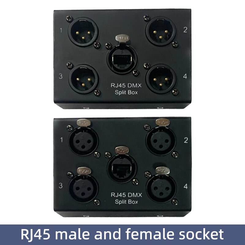 

OLUNGVY 4-портовый DMX контроллер RJ45