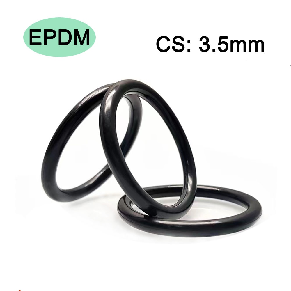 

10 шт. уплотнительное кольцо EPDM CS 3,5 мм, резиновое кольцо, прокладка OD 12 мм ~ 400 мм, устойчивая к кислотам/щелочам/старению/озону/изоляции