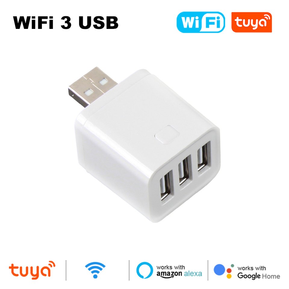 

Умный Адаптер Micro USB Tuya WiFi/Zigbee 5 В Мини-USB Адаптер Питания Голосовое Управление Совместимость С Alexa Google Home ...