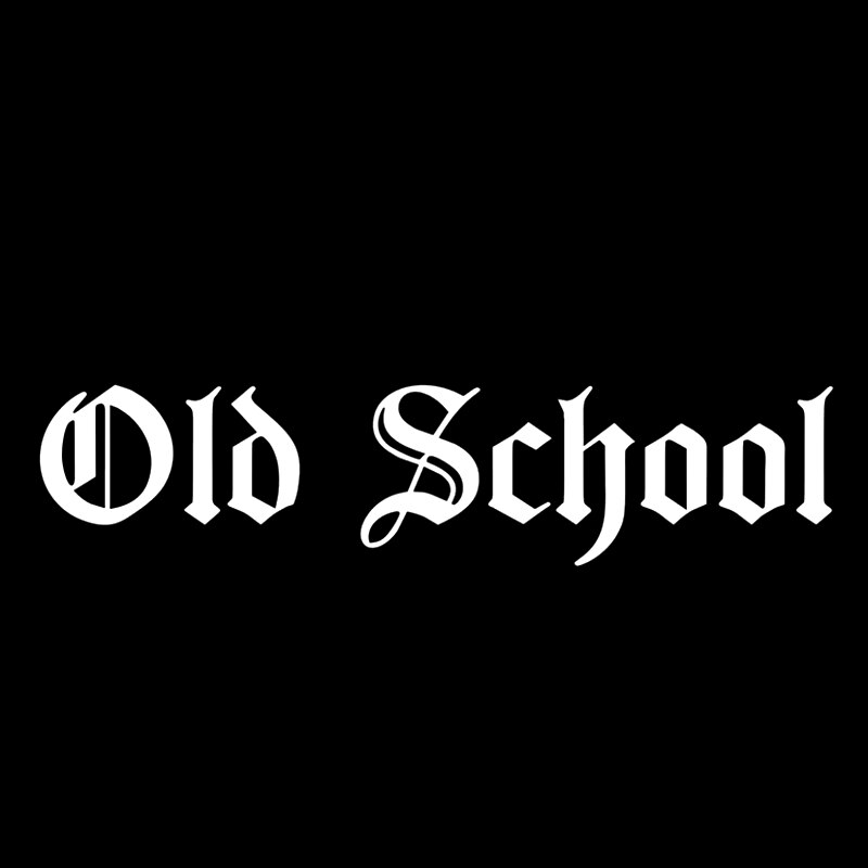 

наклейки на авто Old School Старая школа водонепроницаемые наклейки на машину наклейка для авто автонаклейка стикер этикеты винила наклейки стайлинга автомобилей украшения на бампере автомобиля заднее стекло