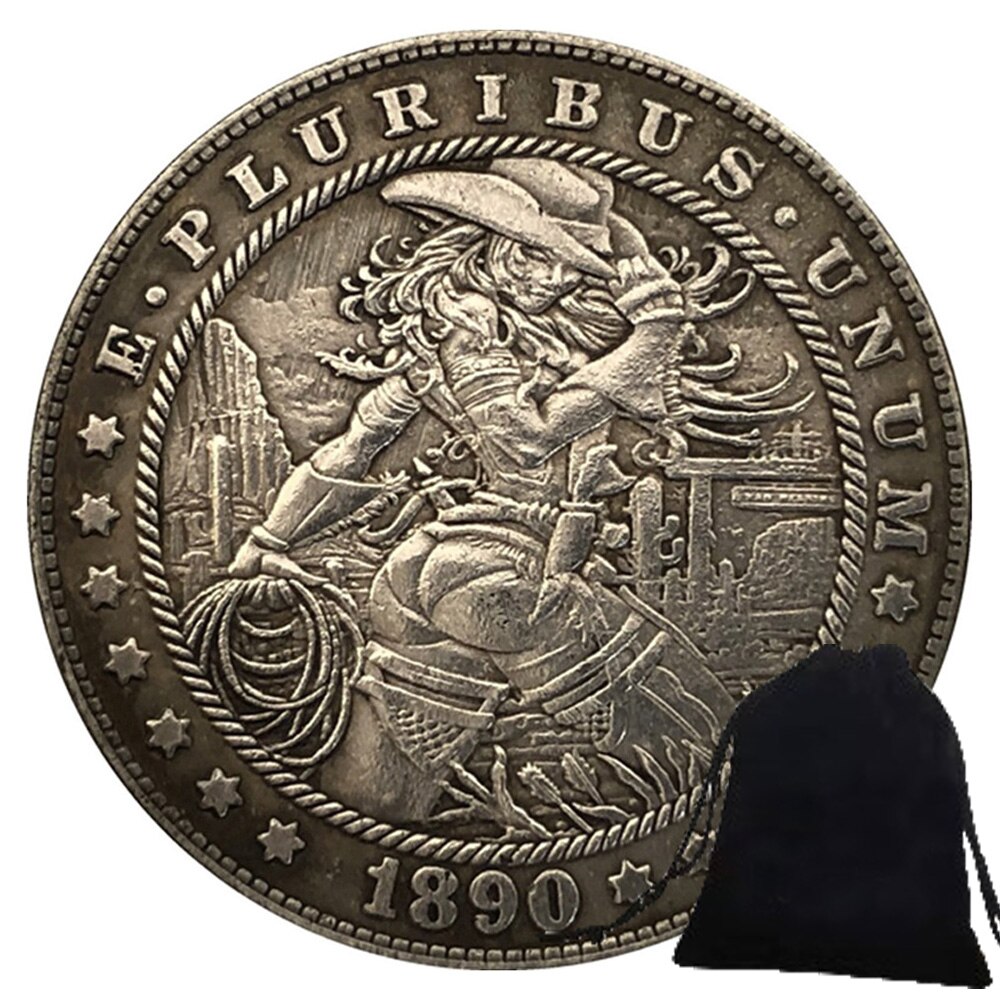

Коллекционная монета "Brave Explorer Hobo Nickel"