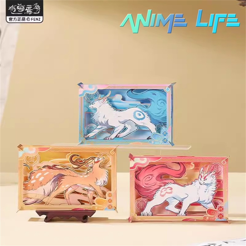 

Бутафорские фигурки сказочных зверей из бумаги Anime Lift
