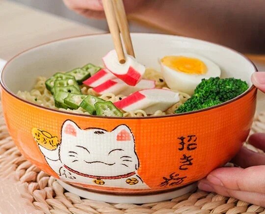 

Керамическая миска Lucky Cat XINCHEN