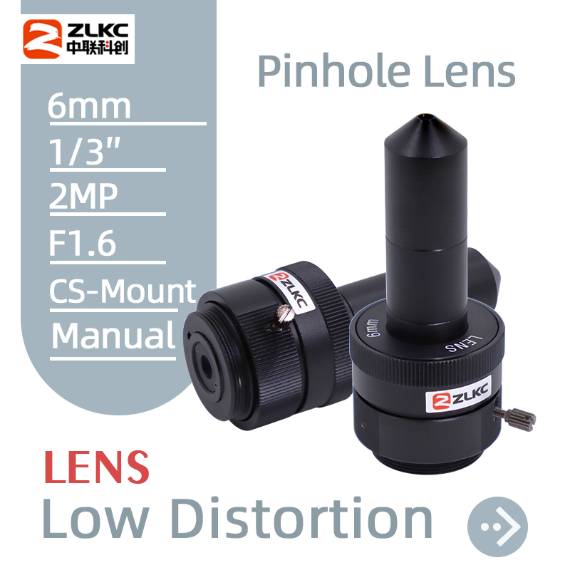 

ZLKC VM0616K объектив 6 мм 2 Мп ручной 1/3 дюйма CS mount