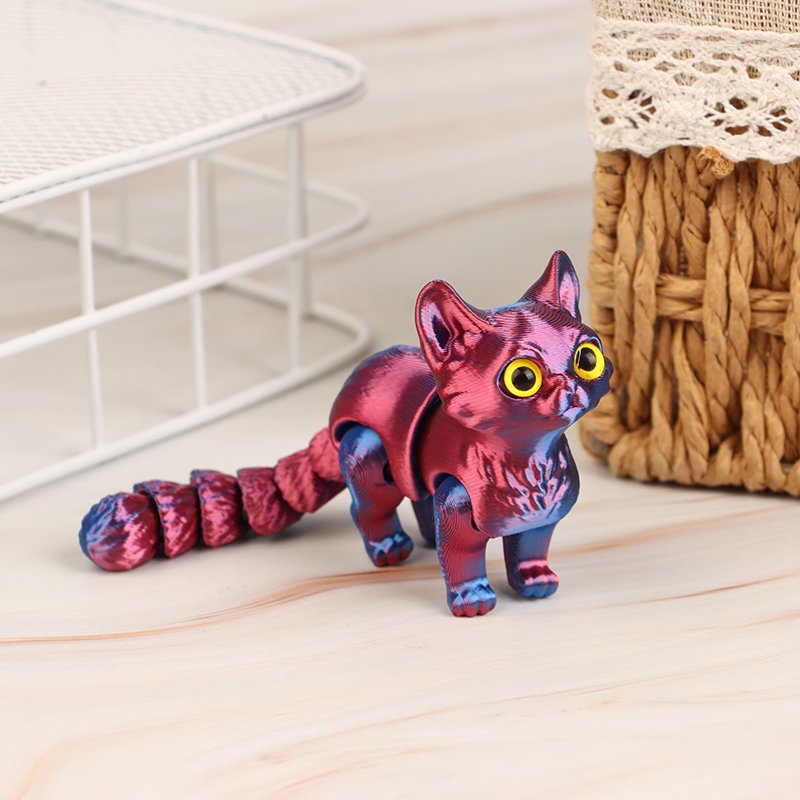 

3D фигурки кошек из ПВХ