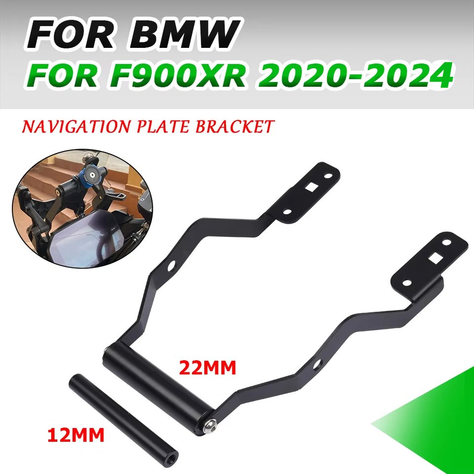 

Для BMW F900XR F 900 XR 2021 2022 2023 2024 подставка для лобового стекла мотоцикла, держатель для мобильного телефона, GPS-навигационная пластина, кронштейн F900 XR