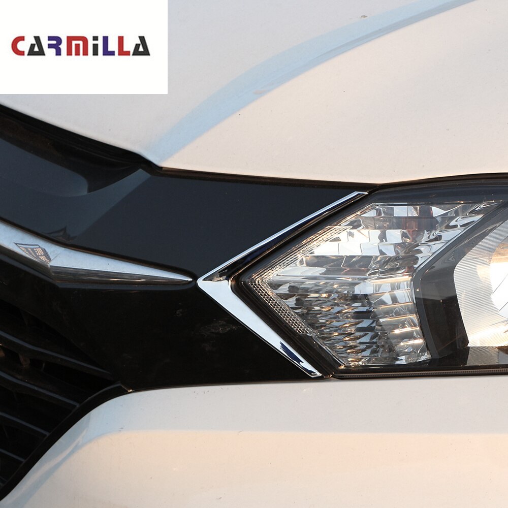 

Автомобильные фары Накладка для Honda HR-V HRV Vezel 2014 2015 2016 2017 2018 ABS хромированные фары декоративные наклейки