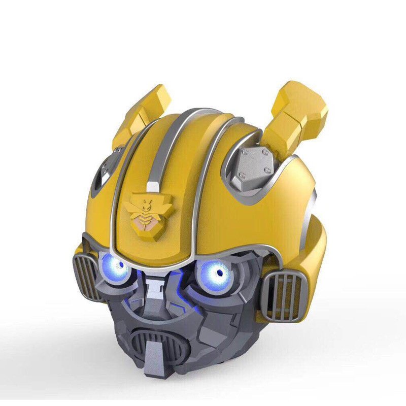 

Лучший подарок для мальчика! Беспроводной шлем Трансформеры Bumblebee Bluetooth 5,0 динамик стерео музыка с FM радио Поддержка USB TF для детей